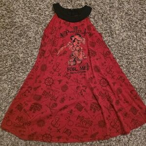 Red Pirate Themed Dress